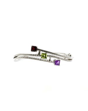 Gold Bracelet With Stones (Demo)
