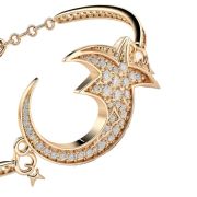 Gold Crescent Bracelet (Demo)