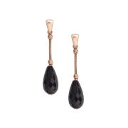 Gold Earrings With Agate (Demo)
