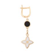 Earrings With Natural Agate (Demo)