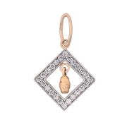 Gold Earrings With Diamonds (Demo)