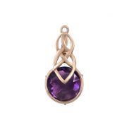 Earrings With Amethyst (Demo)