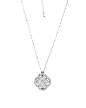 Silver Necklace With Diamonds (Demo)