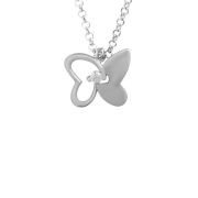 Silver Butterfly Necklace (Demo)