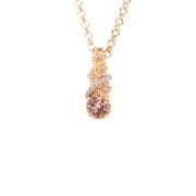 Necklace With Pink Stone (Demo)