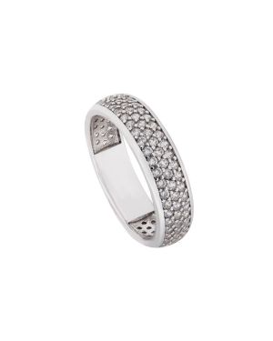 Silver Ring With Diamonds (Demo)
