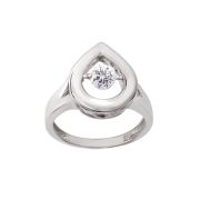 Silver Ring With Diamond (Demo)