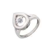 Silver Ring With Diamond (Demo)