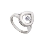 Silver Ring With Diamond (Demo)