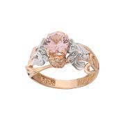 Gold Ring With Pink Stone (Demo)